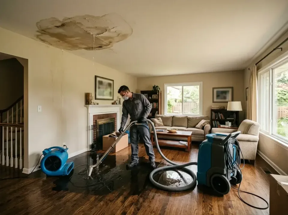 attic-pipe-burst-ceiling-drip-008 — frequently asked questions, Water Damage Restoration & Carpet Care in Myrtle Point, OR